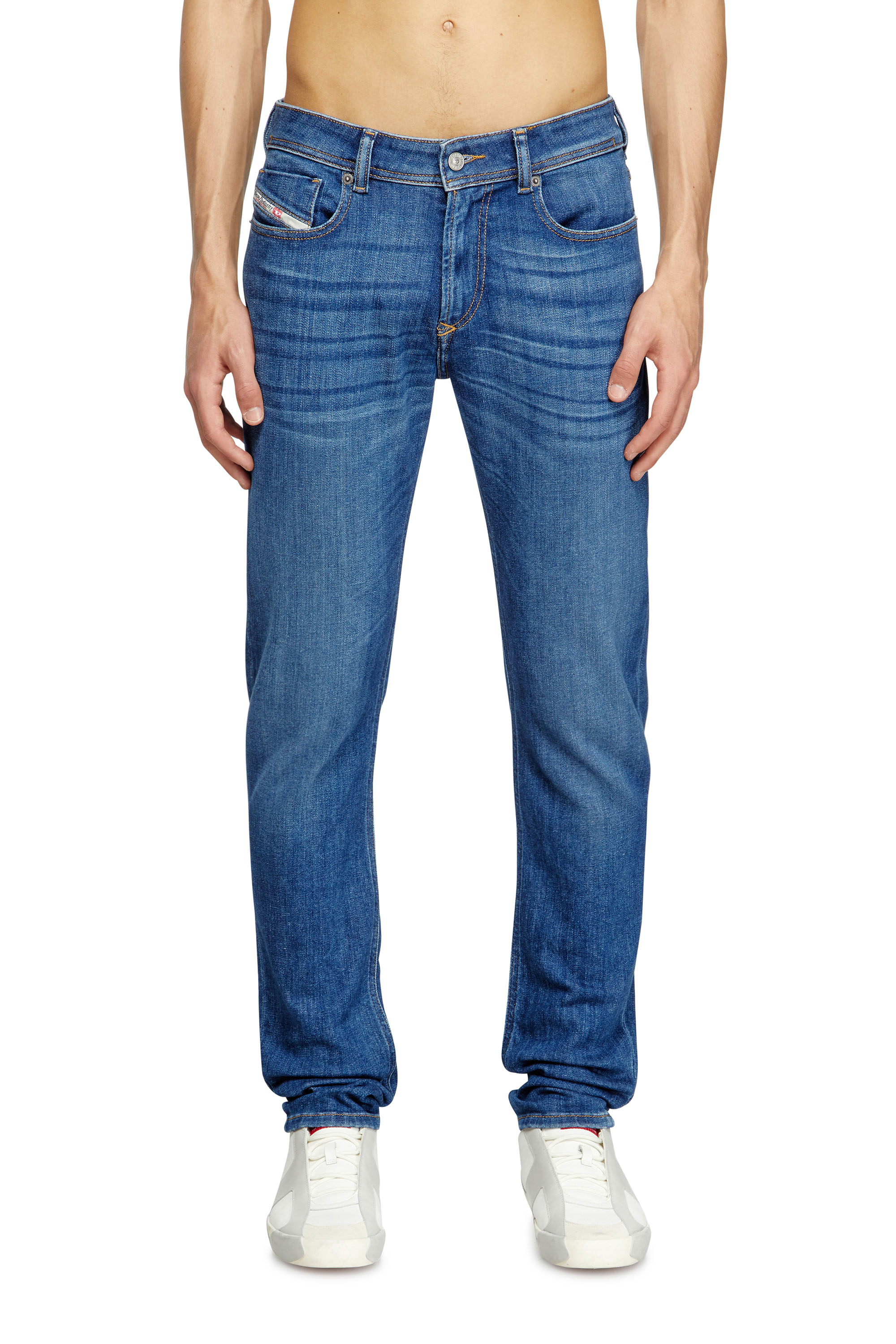 Diesel - Skinny Jeans 1979 Sleenker 09M73 Homme, Bleu moyen - Image 1
