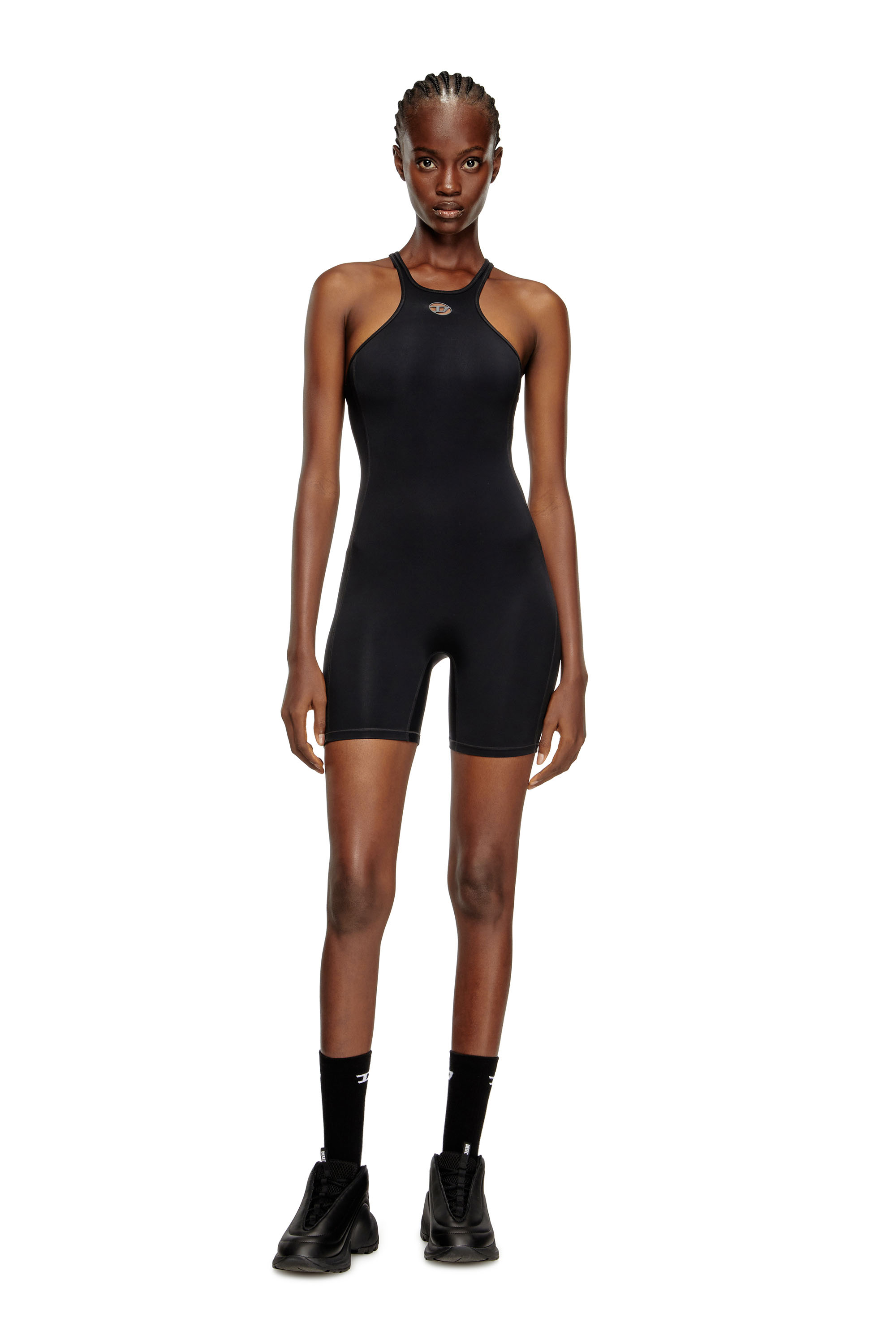 Diesel - NYDIA-UTLT, Combinaison dos nageur Femme in Noir - 3