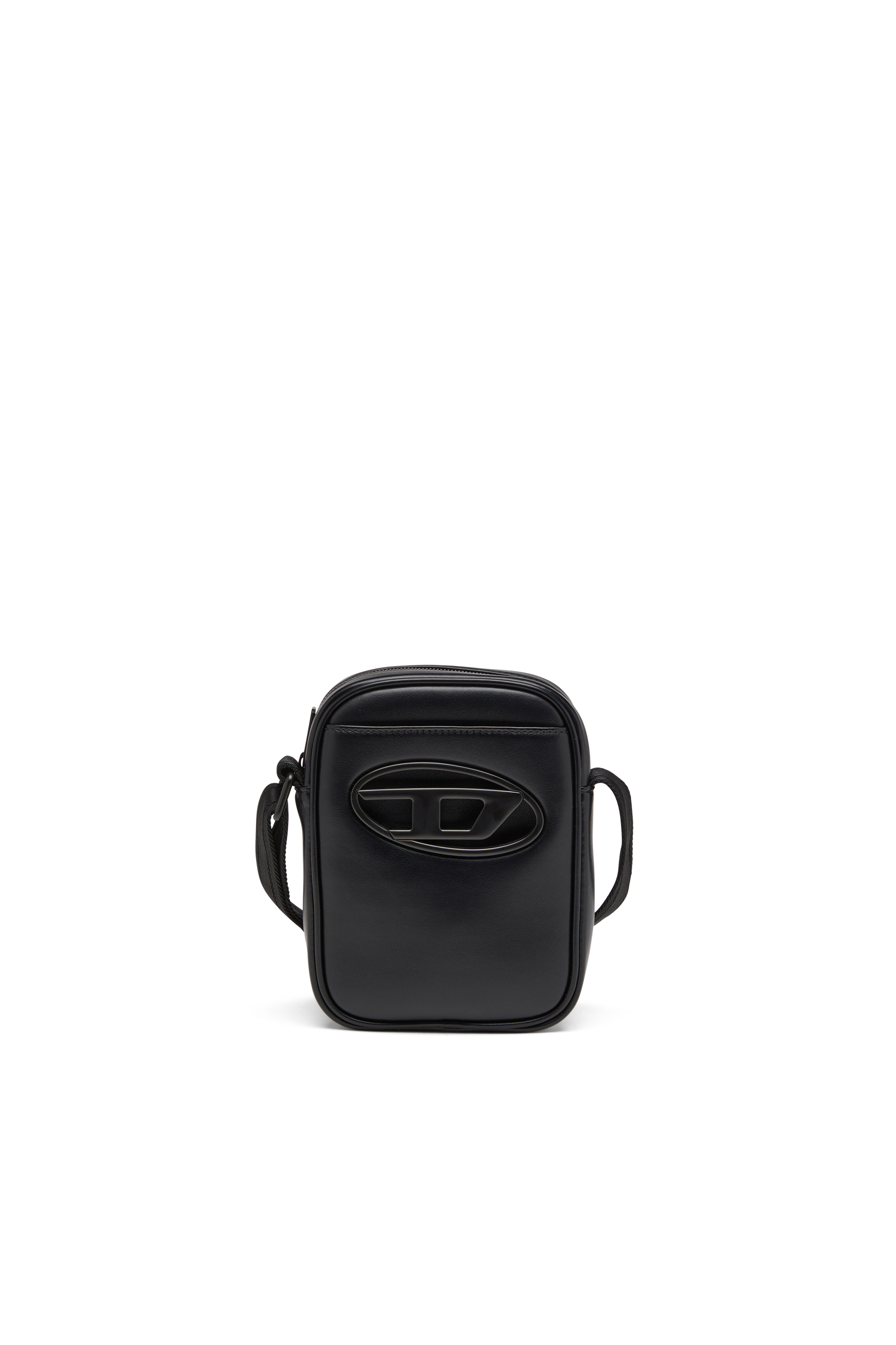 Diesel - HOLI-D CROSSBODY, Holi-D-Sac à bandoulière en PU et néoprène Homme in Noir - 1