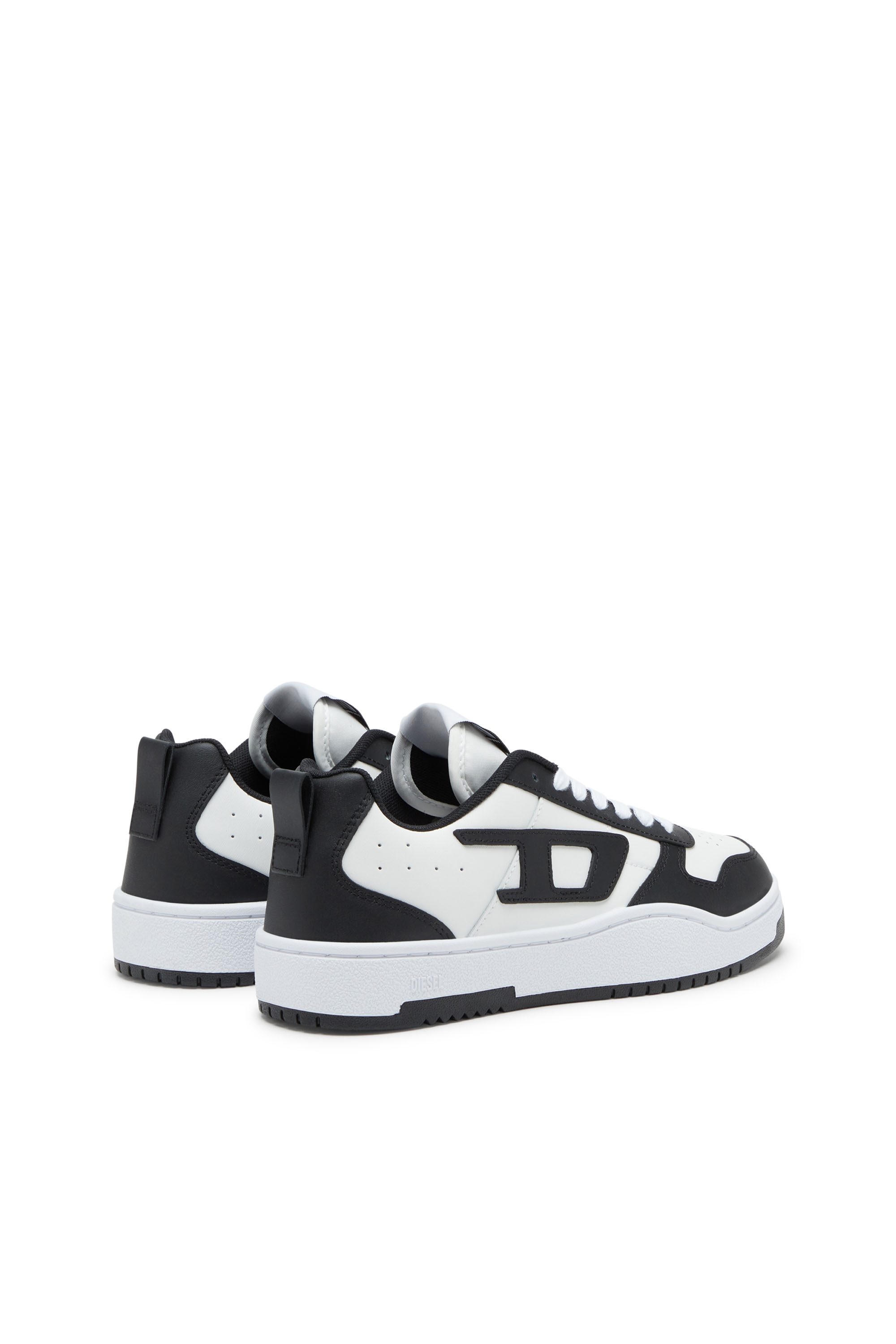 Diesel - S-UKIYO V2 LOW, S-Ukiyo Low-Sneakers basses en cuir et nylon Homme in Polychrome - 3