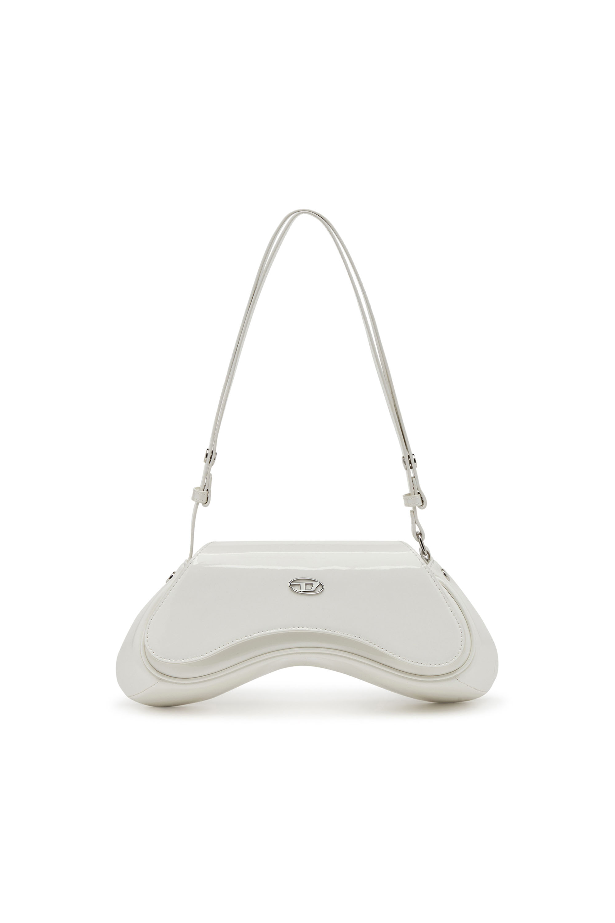 Diesel - PLAY CROSSBODY, Play-Sac à bandoulière glossy Femme in Blanc - 1