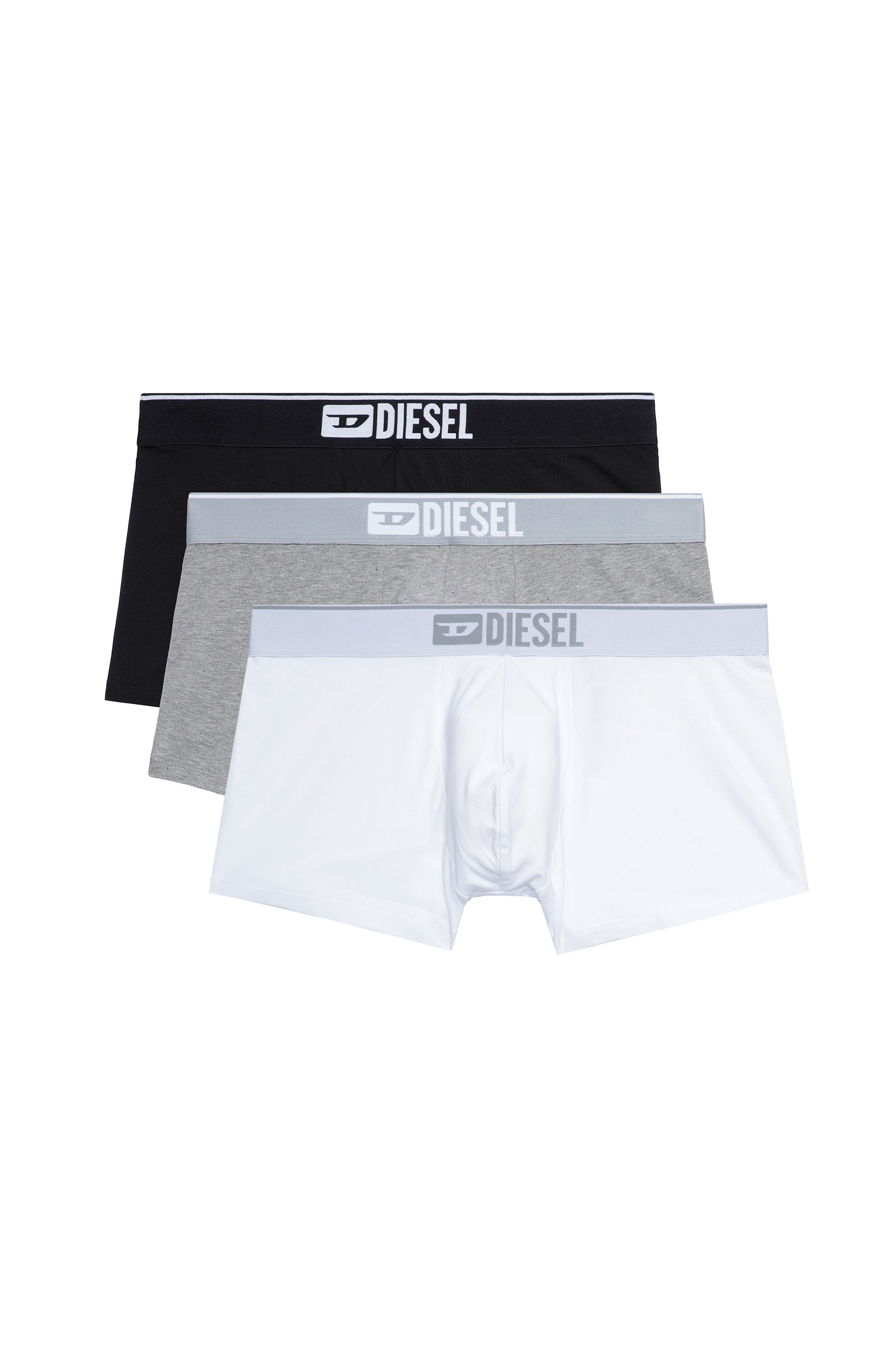 Diesel - UMBX-DAMIENTHREEPACK, Lot de trois boxers couleur unie Homme in Polychrome - 1